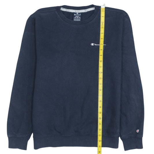 Champion Men’s Blue Small Sweatshirt Crew Neck Pullover Classic