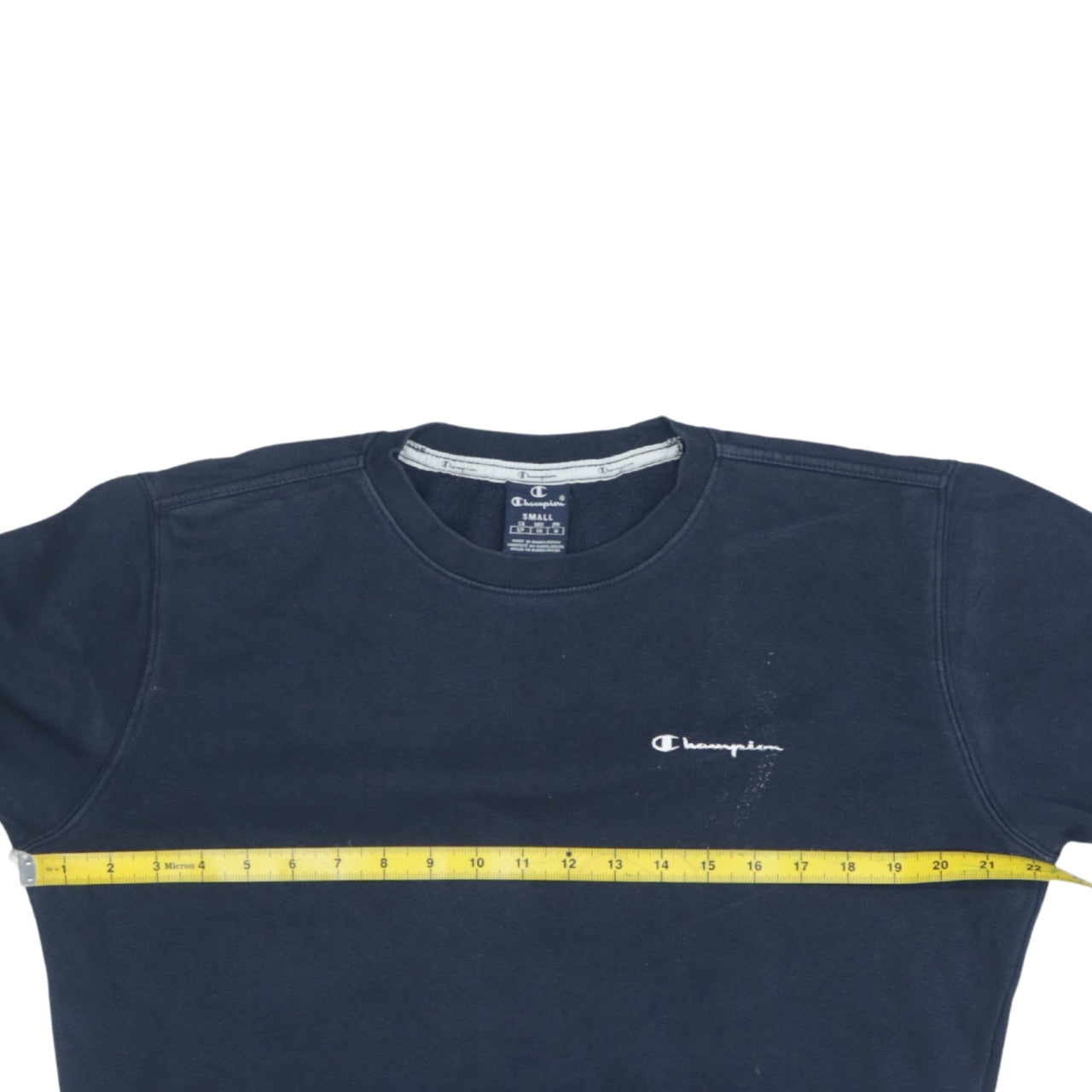 Champion Men’s Blue Small Sweatshirt Crew Neck Pullover Classic