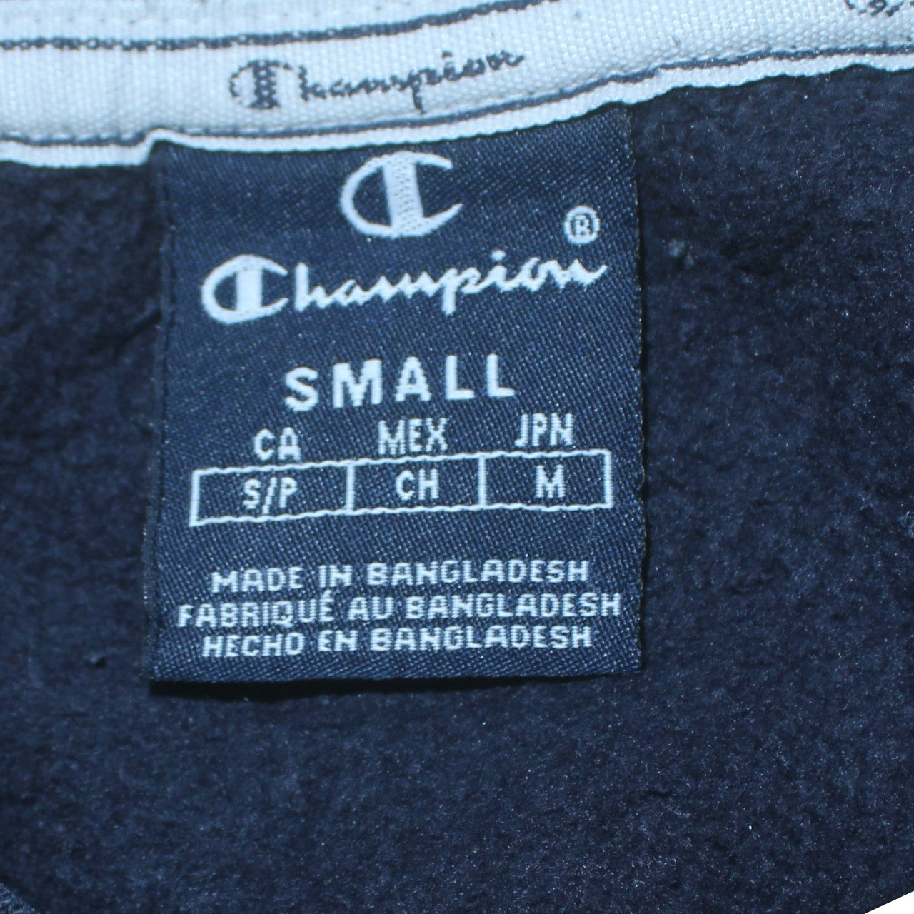 Champion Men’s Blue Small Sweatshirt Crew Neck Pullover Classic