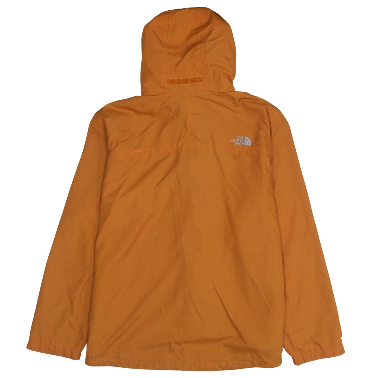 The North Face Men's Orange L Waterproof Hooded Rain Jacket Size L