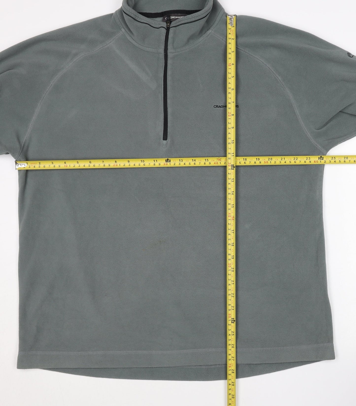 Craghoppers Mens Grey 2XL Fleece Pullover Sweatshirt Outdoor Hiking