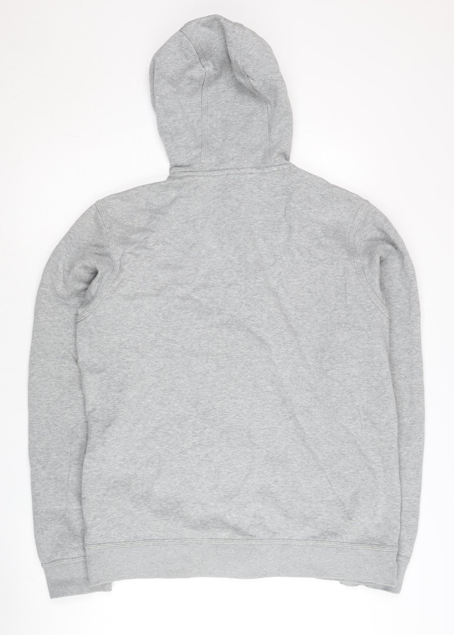 Nike Men’s Grey Full Zip Hoodie Size L Regular Fit