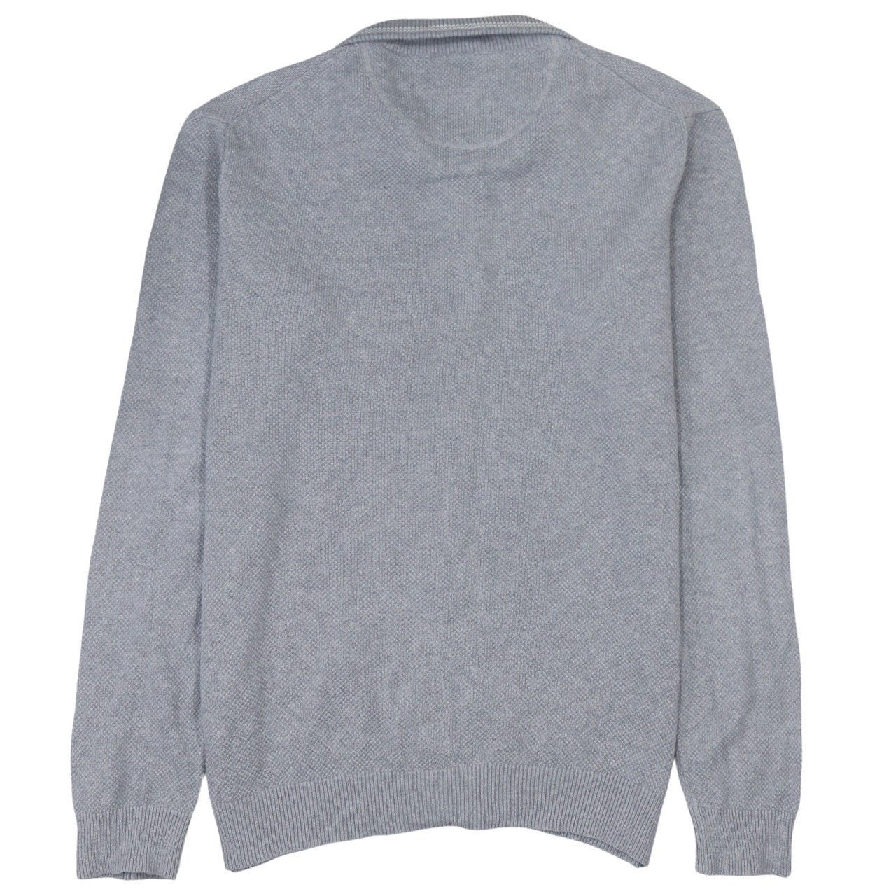 Gant Men’s Grey Full Zip Cotton Jumper Sweater M