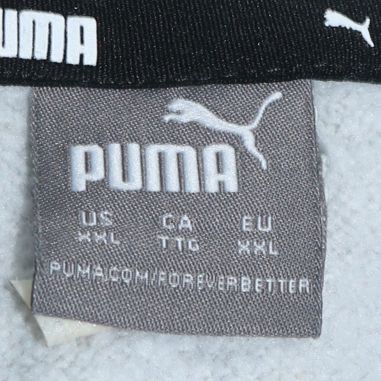 Puma Men’s Grey 2XL Pullover Hoodie Jumper Sports Logo
