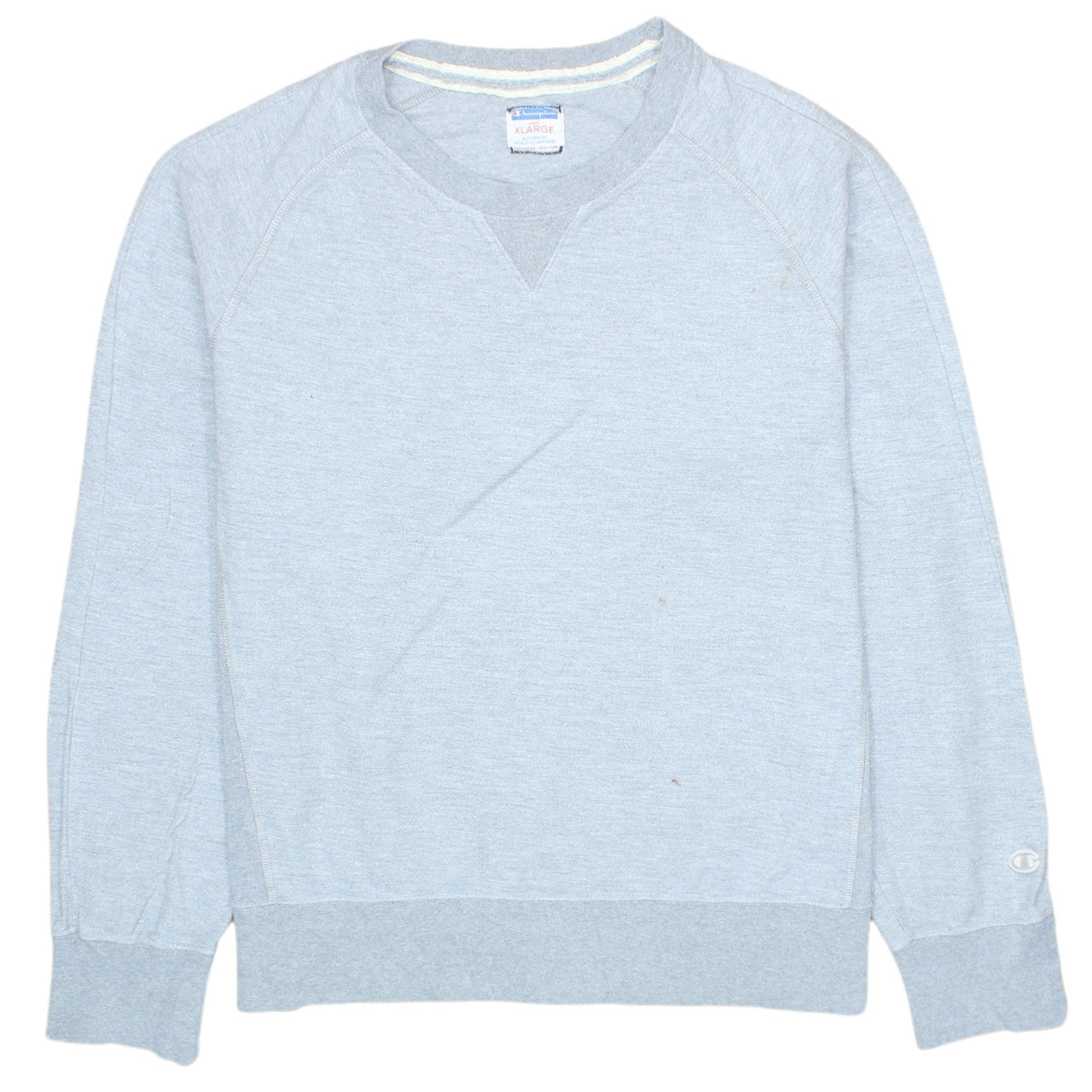 Champion Men’s Grey XL Crew Neck Pullover Sweatshirt