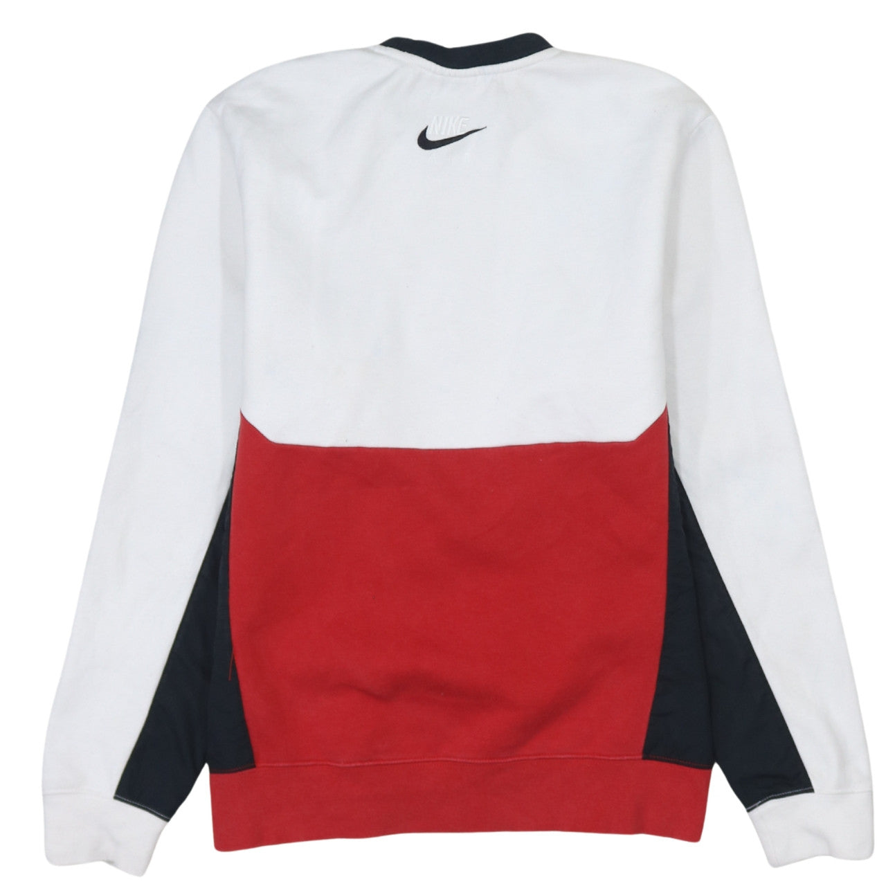 Nike Men’s Multicoloured Sweatshirt Small Regular Fit Crew Neck Logo