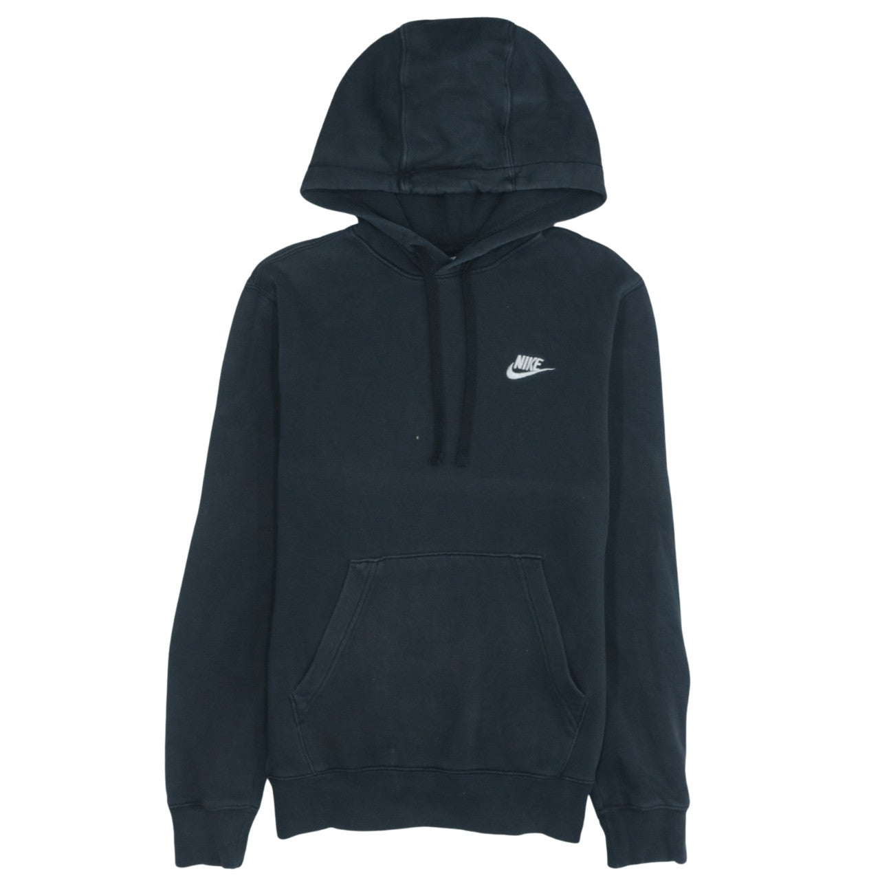 Nike Mens Black XS Pullover Hoodie Fleece Logo Sweatshirt