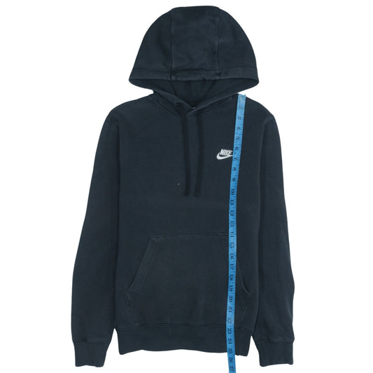 Nike Mens Black XS Pullover Hoodie Fleece Logo Sweatshirt