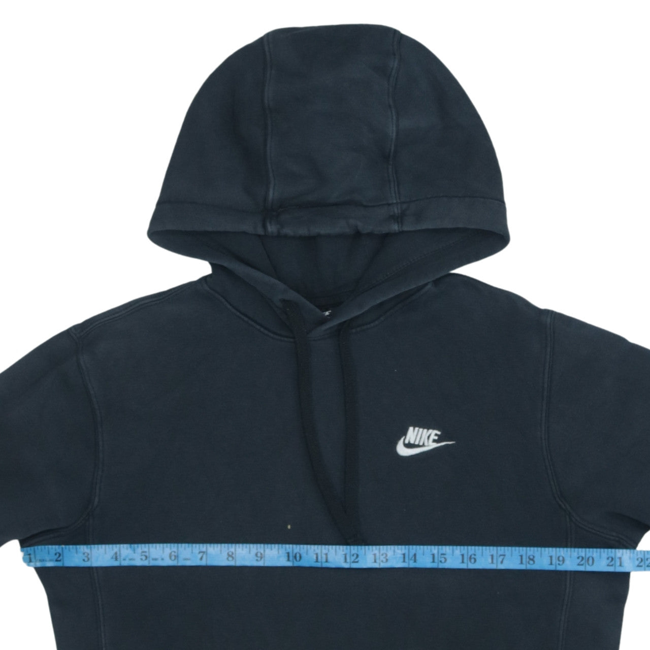 Nike Mens Black XS Pullover Hoodie Fleece Logo Sweatshirt