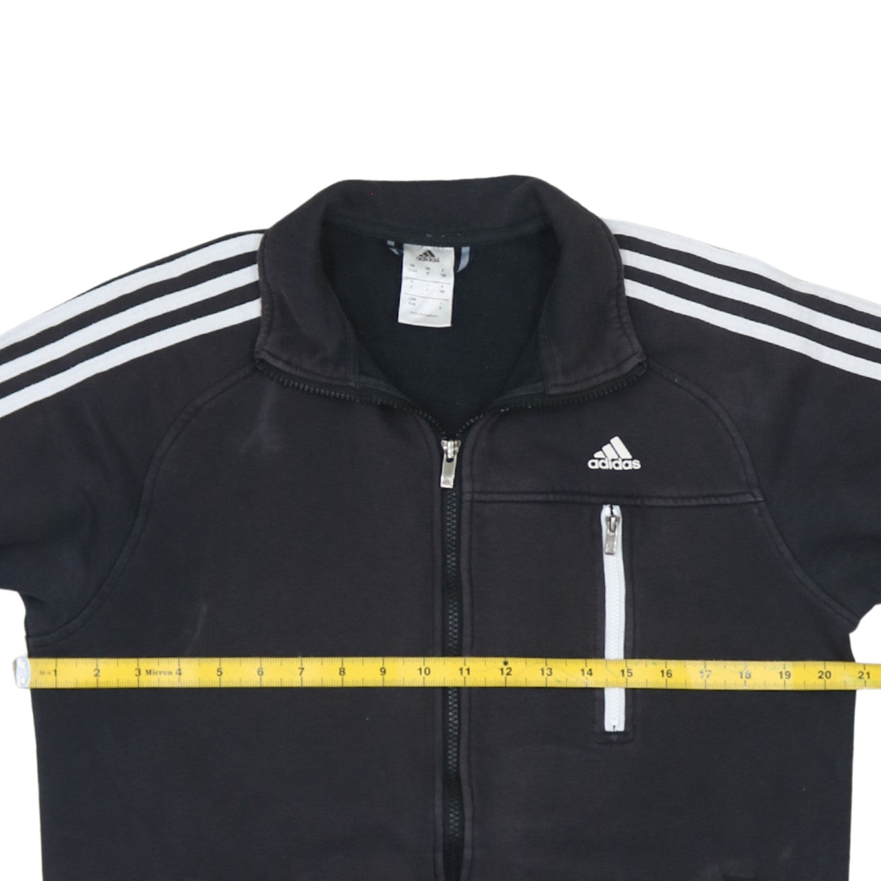 Adidas Men's Black M Track Jacket Full Zip Sportswear