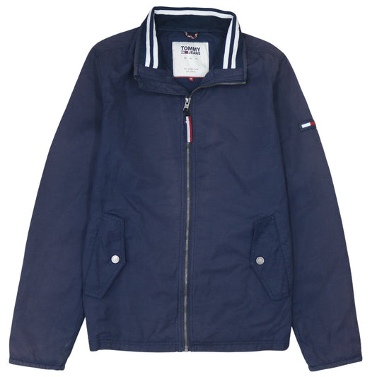 Tommy Jeans Men’s Blue Cotton Full Zip Jacket Size M Classic