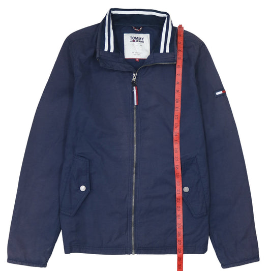 Tommy Jeans Men’s Blue Cotton Full Zip Jacket Size M Classic
