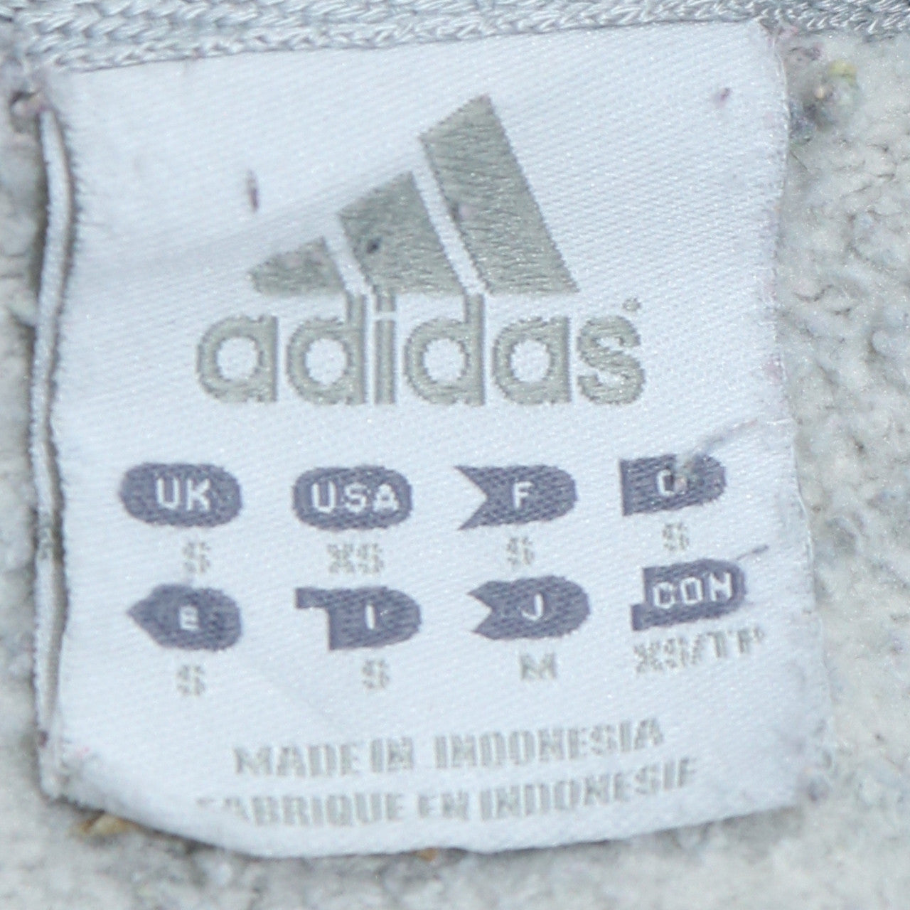 Adidas Men’s Grey Pullover Sweatshirt Small Long Sleeve Logo