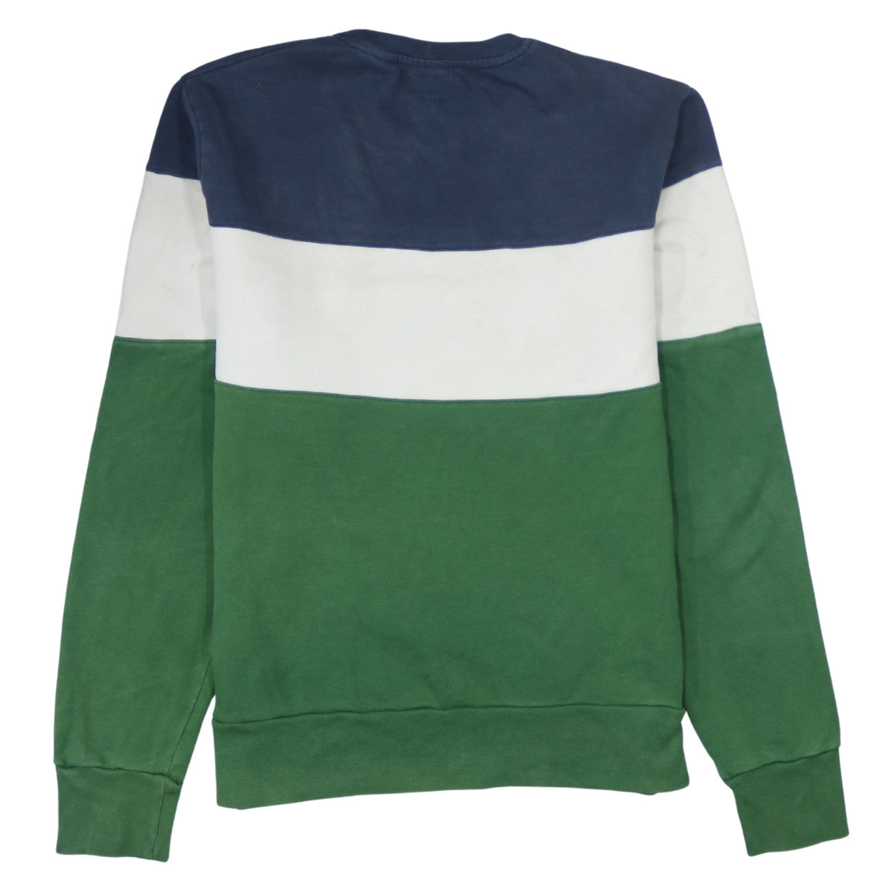 Levi's Men's Colour Block Logo Sweatshirt Blue Green White Size S