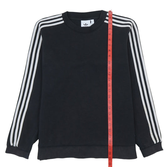 Adidas Men’s Black Sweatshirt M Pullover Long Sleeve Crew Neck