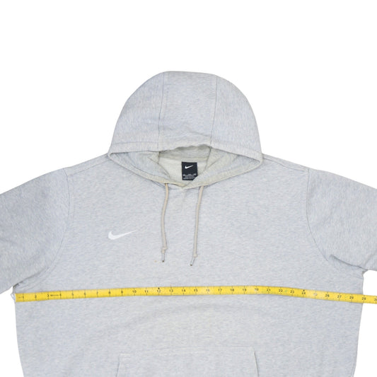 Nike Men’s Grey Pullover Hoodie 2XL Regular Fit Logo Sportswear