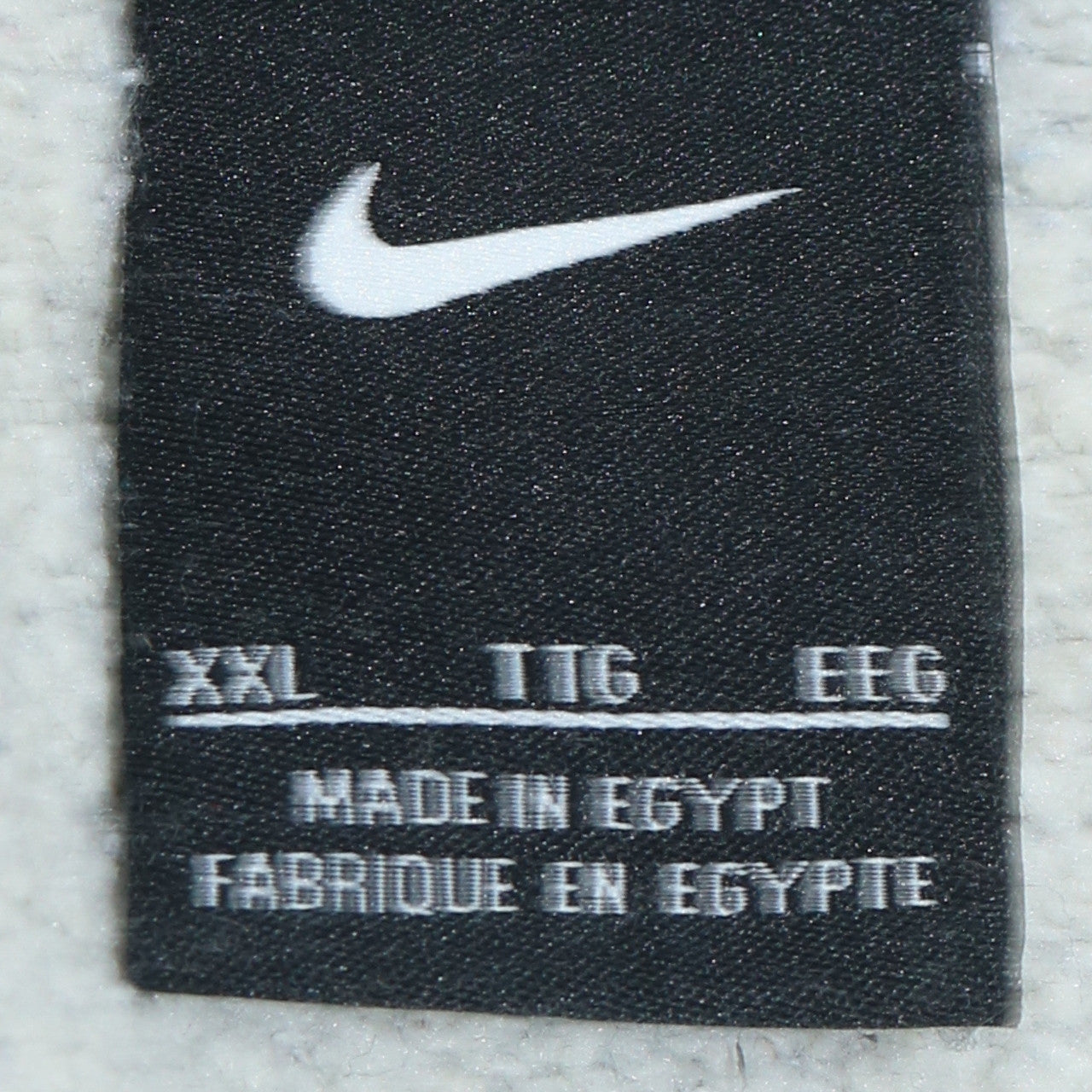 Nike Men’s Grey Pullover Hoodie 2XL Regular Fit Logo Sportswear