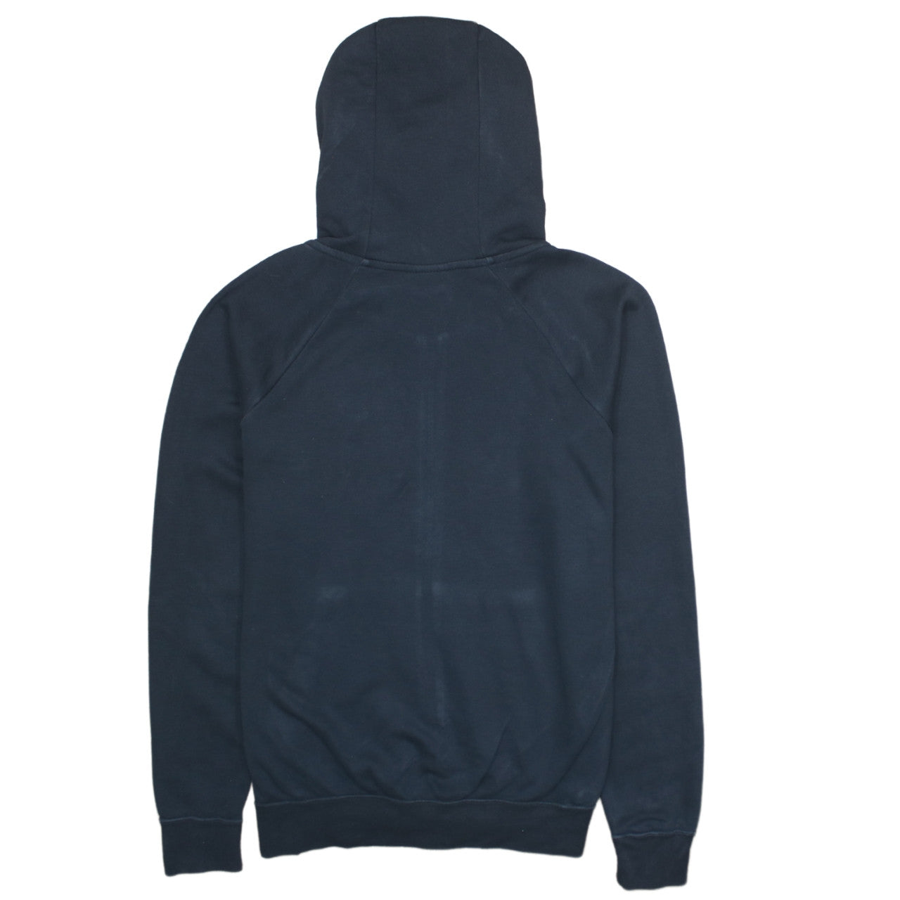 Nike Men’s Black Full Zip Hoodie Medium Fleece Logo Sweatshirt