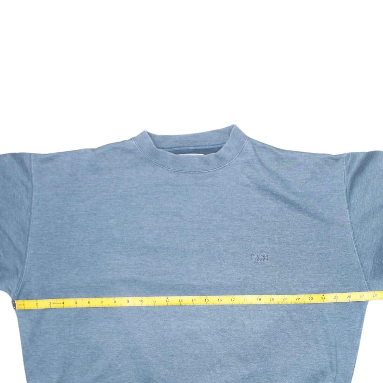 Lee Mens Blue XL Pullover Sweatshirt Crew Neck Long Sleeve Vintage