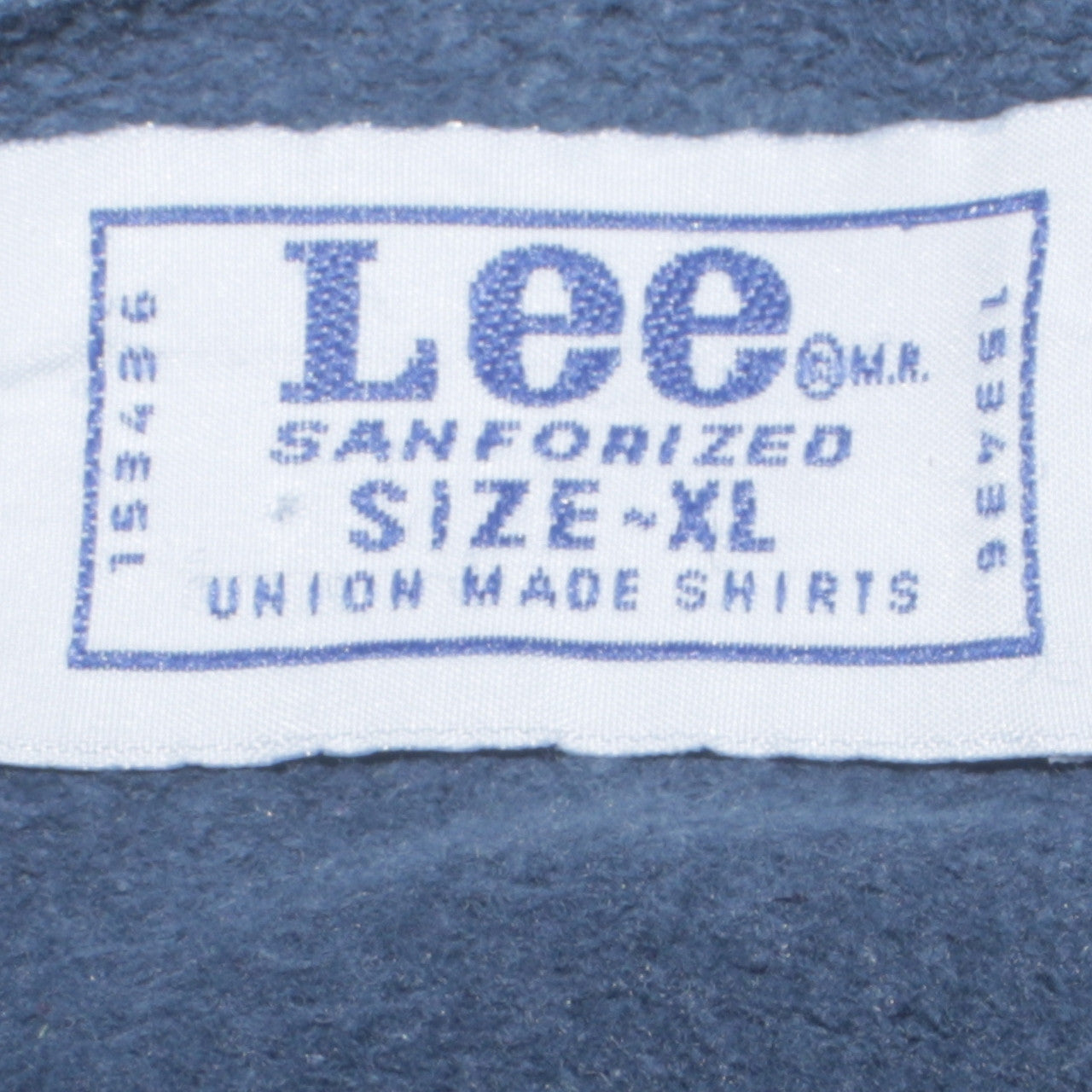 Lee Mens Blue XL Pullover Sweatshirt Crew Neck Long Sleeve Vintage