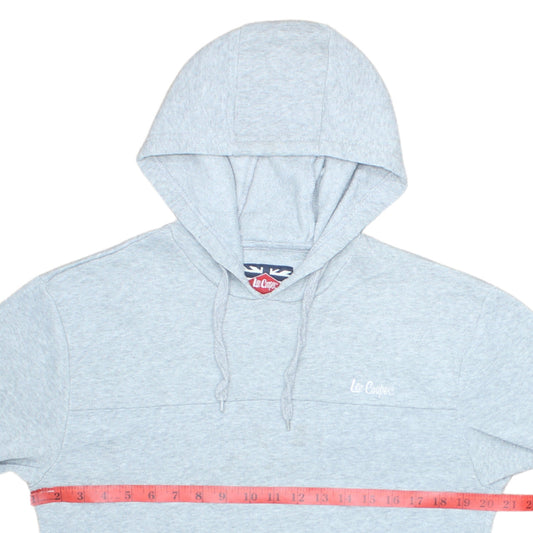 Lee Cooper Mens Grey Pullover Hoodie Small Regular Fit