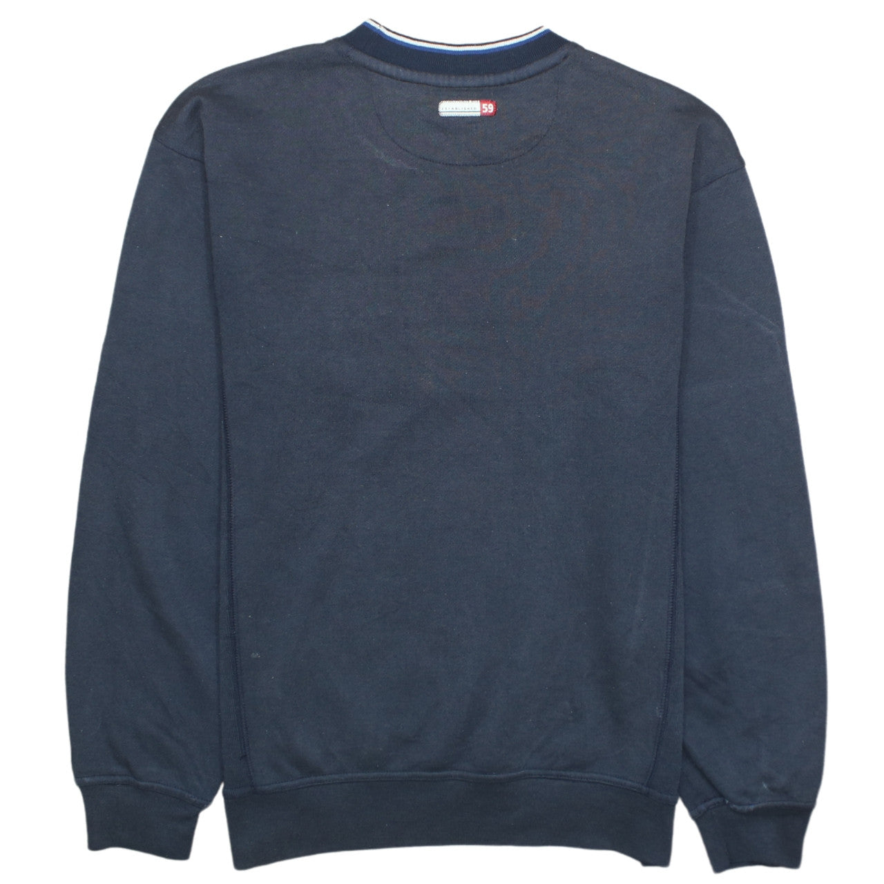 Ellesse Mens Blue Sweatshirt M Crew Neck Long Sleeve Pullover