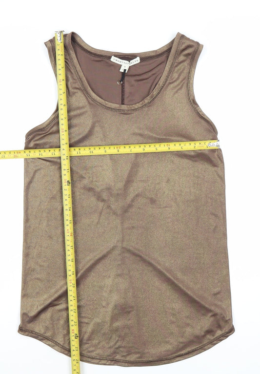 Womens UK Size M Twenty8Twelve Brown Polyester Blend Tank