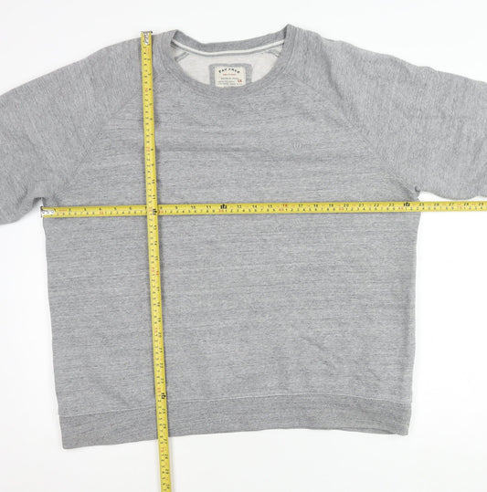 Fat Face Mens Grey XL Pullover Sweatshirt Crew Neck Cotton