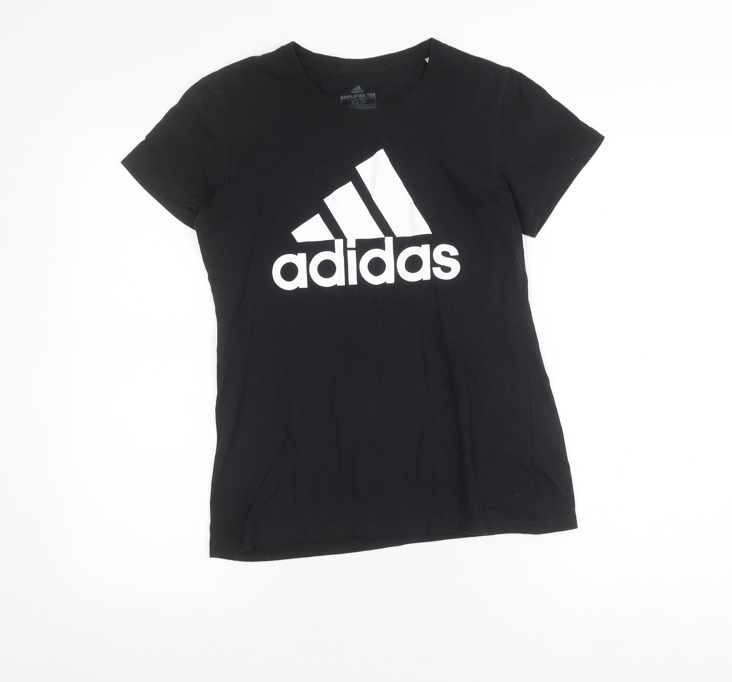 Adidas Men's Black XS Amplifier Logo Graphic T-Shirt