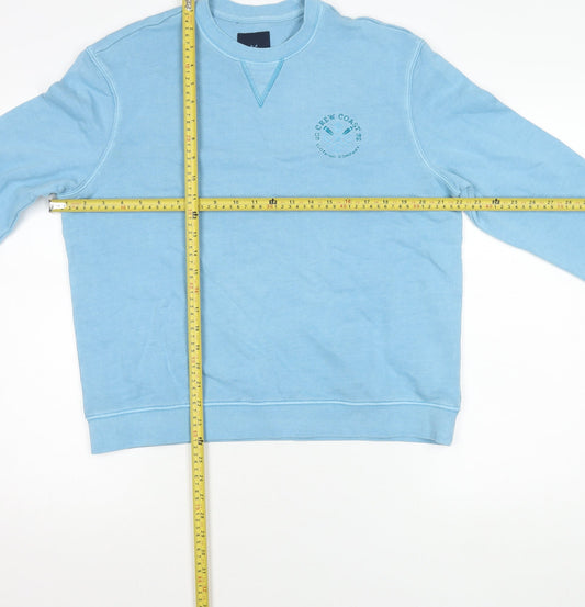 Crew Clothing Company Womens Blue Size 10 Cotton Sweatshirt Pullover