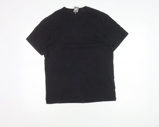 Mens UK Size S Nike Black Cotton T-Shirt