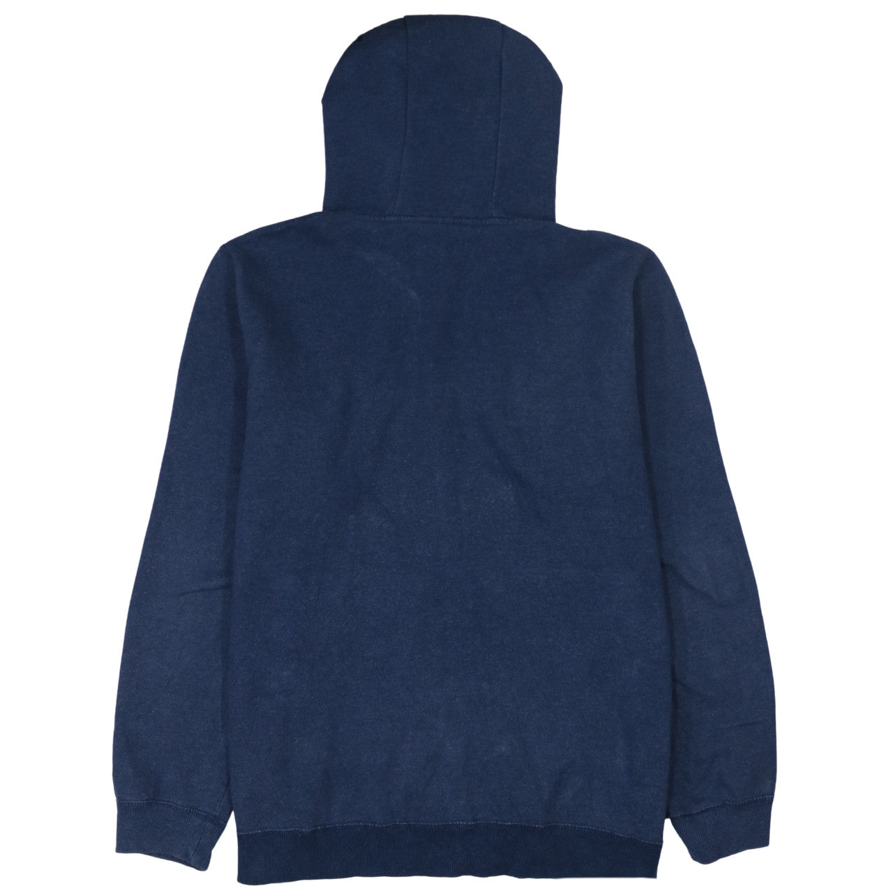 Adidas Men’s Blue Full Zip Hoodie Size L Regular Fit Sportswear