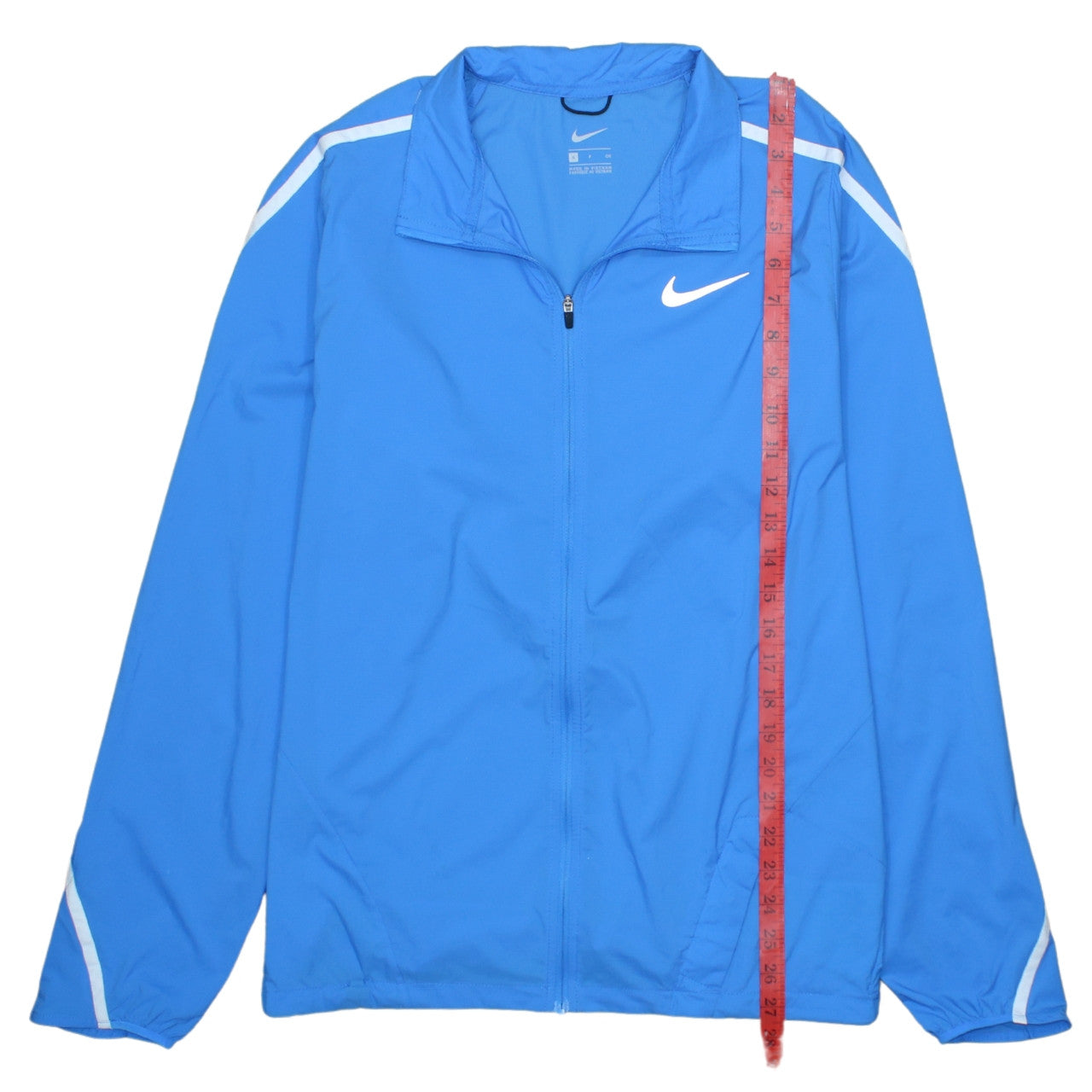 Nike Men's Blue Small Track Jacket Full Zip Lightweight Sportswear