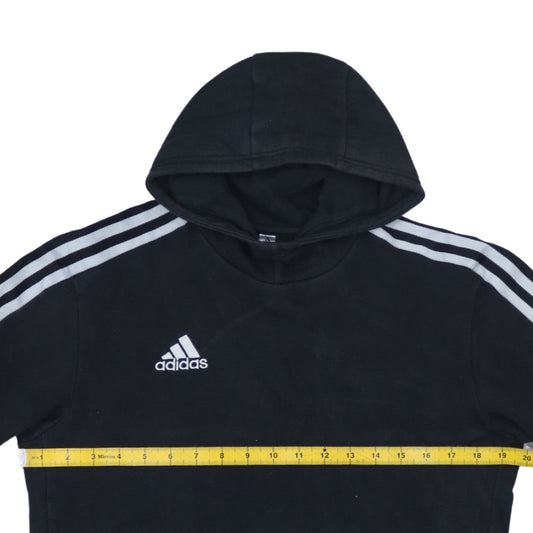 Adidas Men’s Black Small Pullover Hoodie Long Sleeve Sportswear