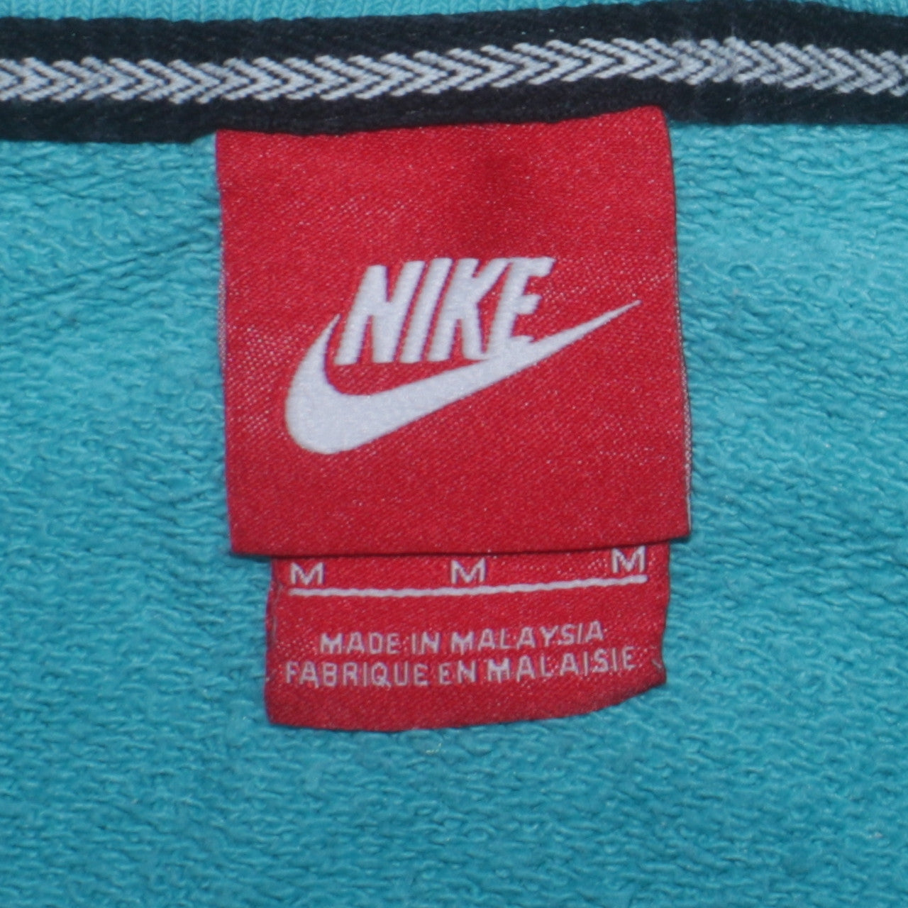 Nike Men's Blue M Pullover Sweatshirt Crew Neck Logo Sportswear