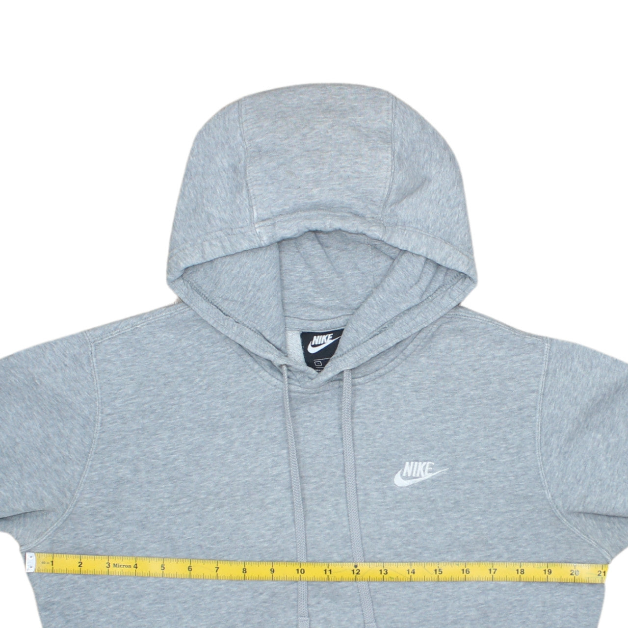 Nike Men's Grey Pullover Hoodie Small Regular Fit Sportswear