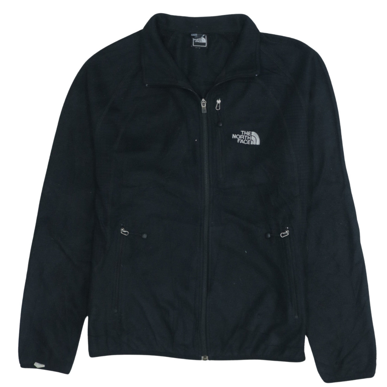 The North Face Womens Black Fleece Zip Jacket XL Outdoor Hiking