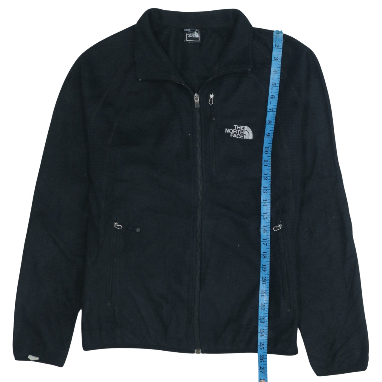 The North Face Womens Black Fleece Zip Jacket XL Outdoor Hiking