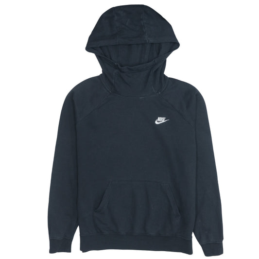 Mens UK M Regular Nike Black Pullover Hoodie