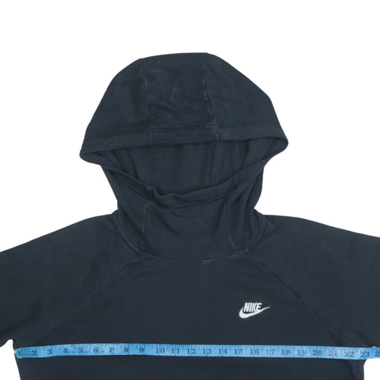 Nike Men's Black Pullover Hoodie Medium Sportswear Sweatshirt