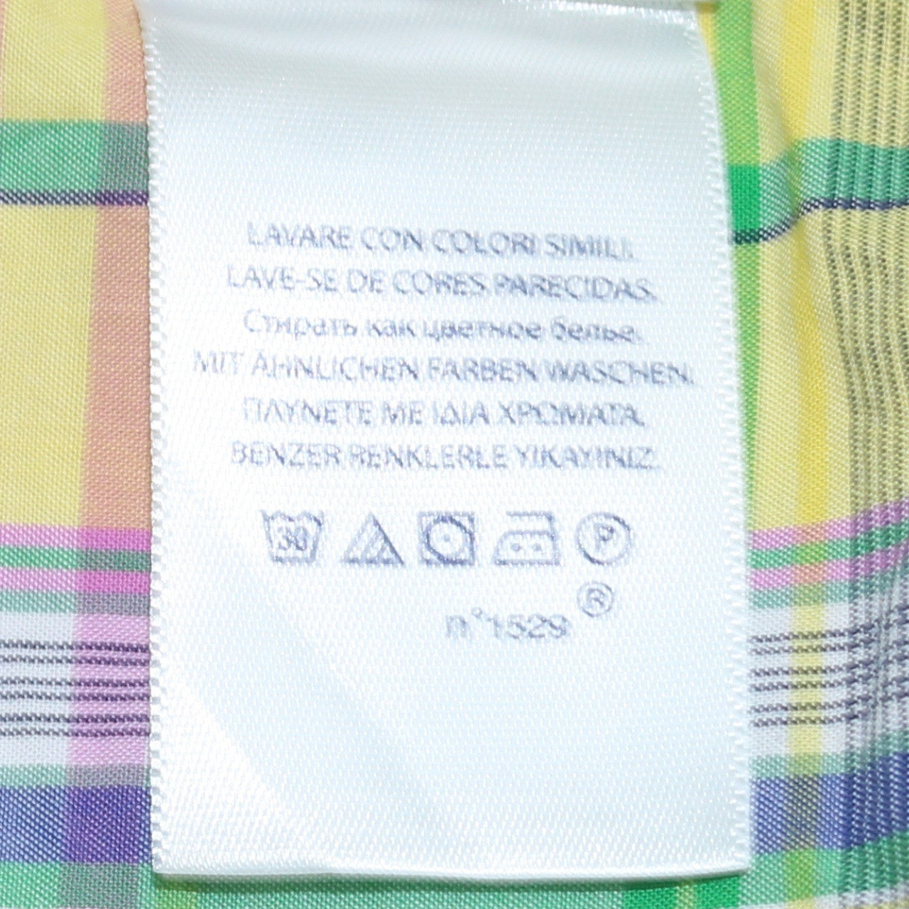 Ralph Lauren Teens Multicoloured Check Button-Up Shirt Size 14 Cotton