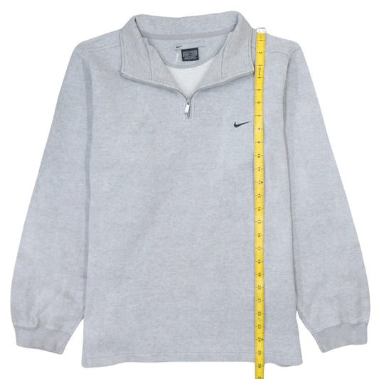 Nike Men’s Grey XS 1/4 Zip High Neck Sweatshirt Sportswear