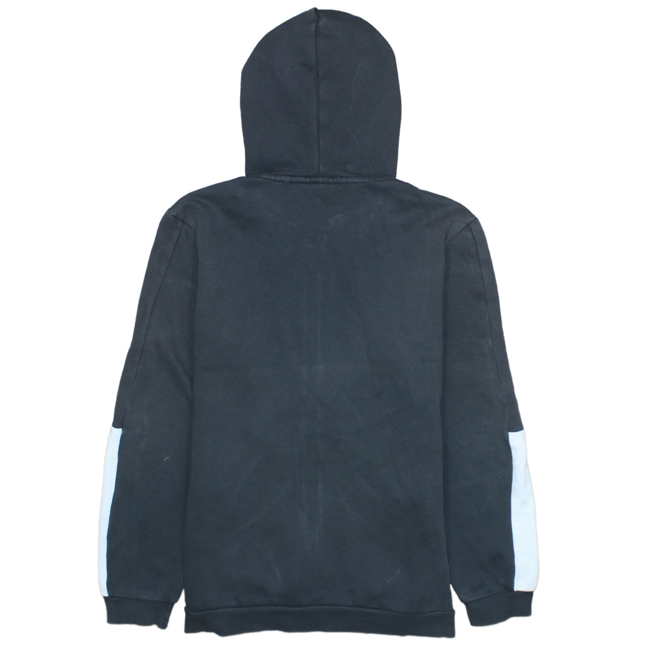 Puma Teens Black Full Zip Hoodie Sweatshirt L 15-16Y Sportswear Logo