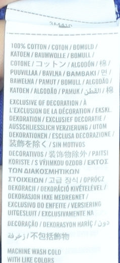 Hollister Men’s Blue V-Neck Graphic Print T-Shirt Size M