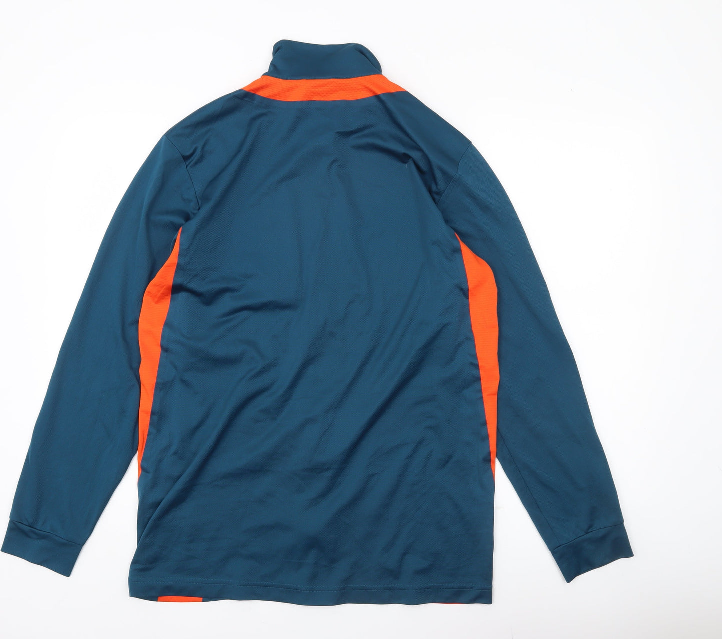 Adidas Men’s Blue Orange Track Jacket M Full Zip Adizero ClimaCool