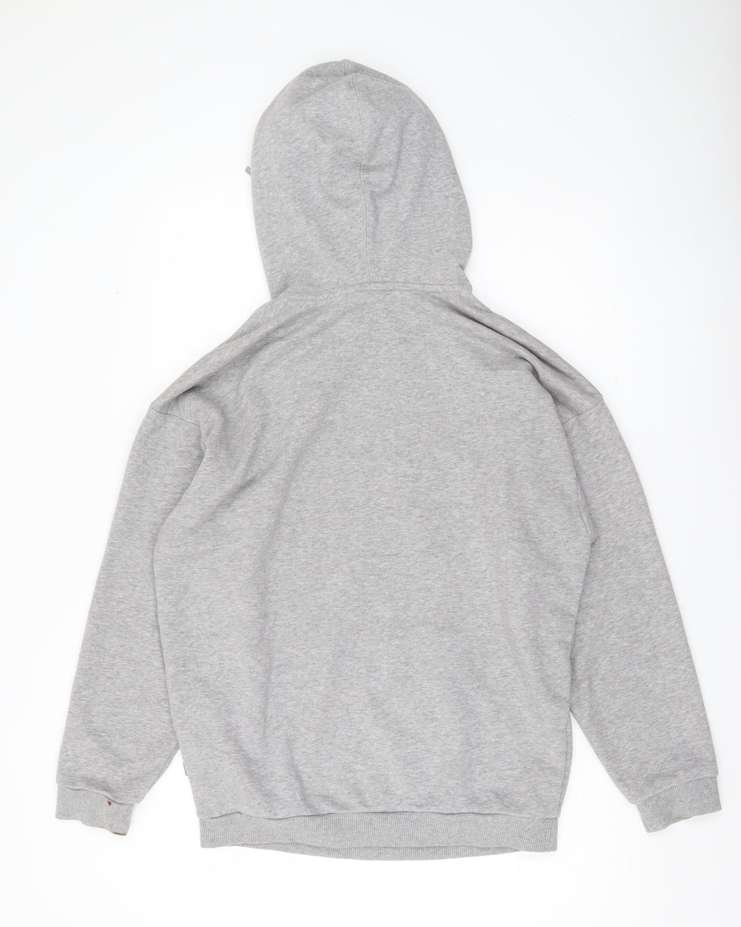 Adidas Mens Grey XL Pullover Hoodie Logo Sportswear Hoodie