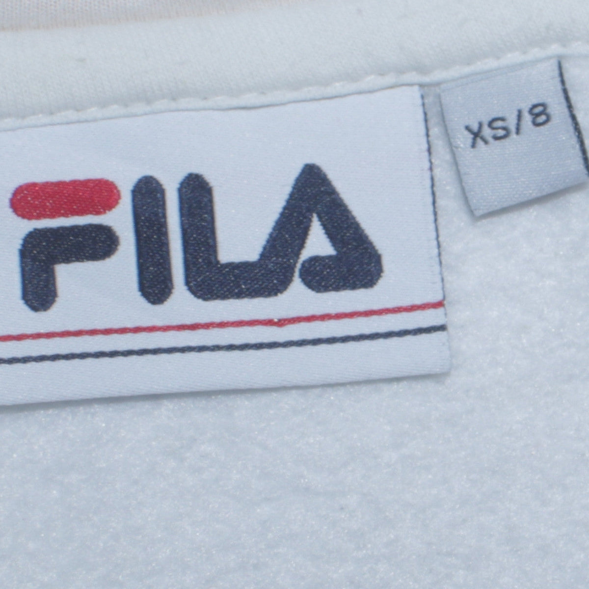 Additional view of Fila women’s xs 8 multicoloured pullover hoodie sweatshirt