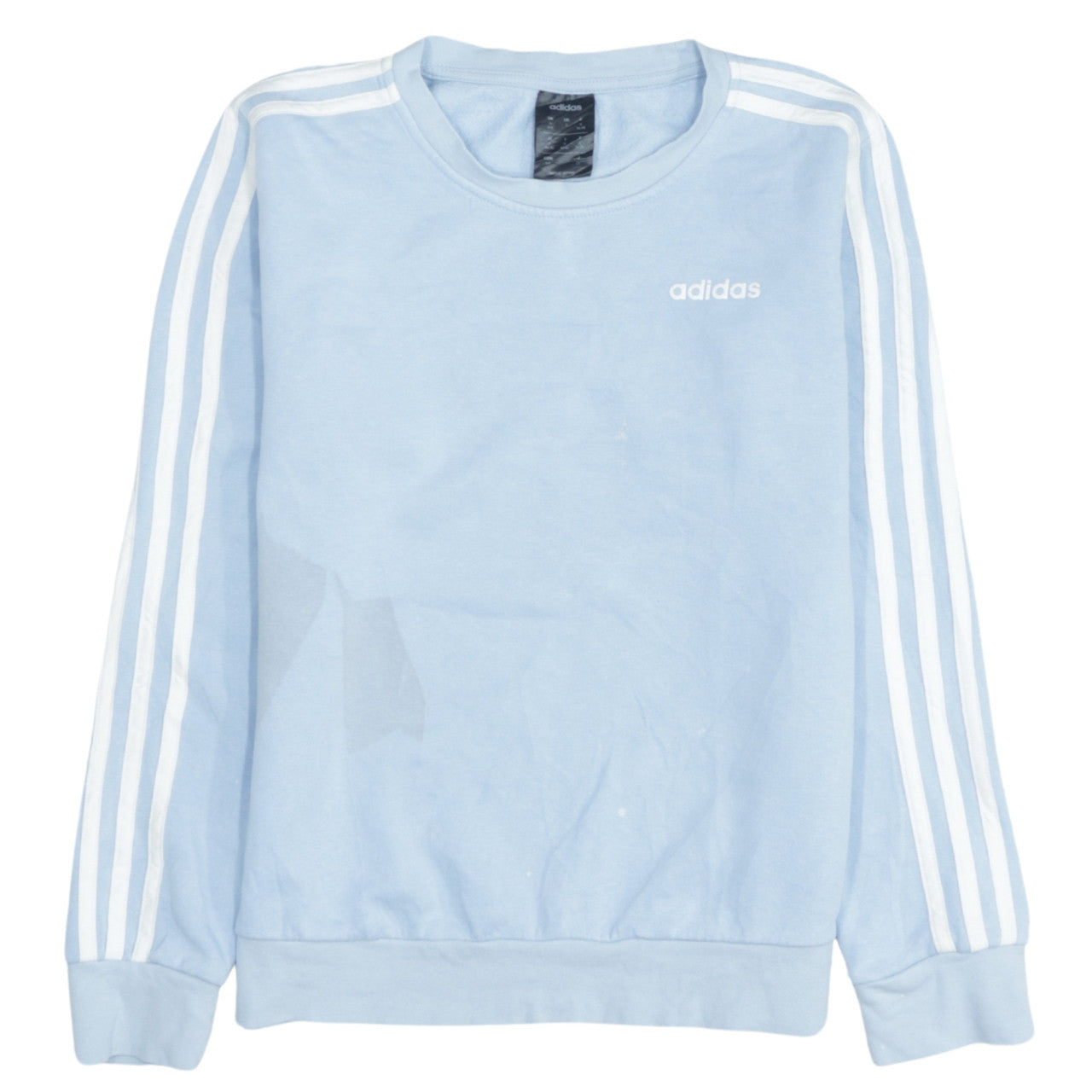 Adidas Women’s Blue Pullover Sweatshirt Size S Logo Sportswear