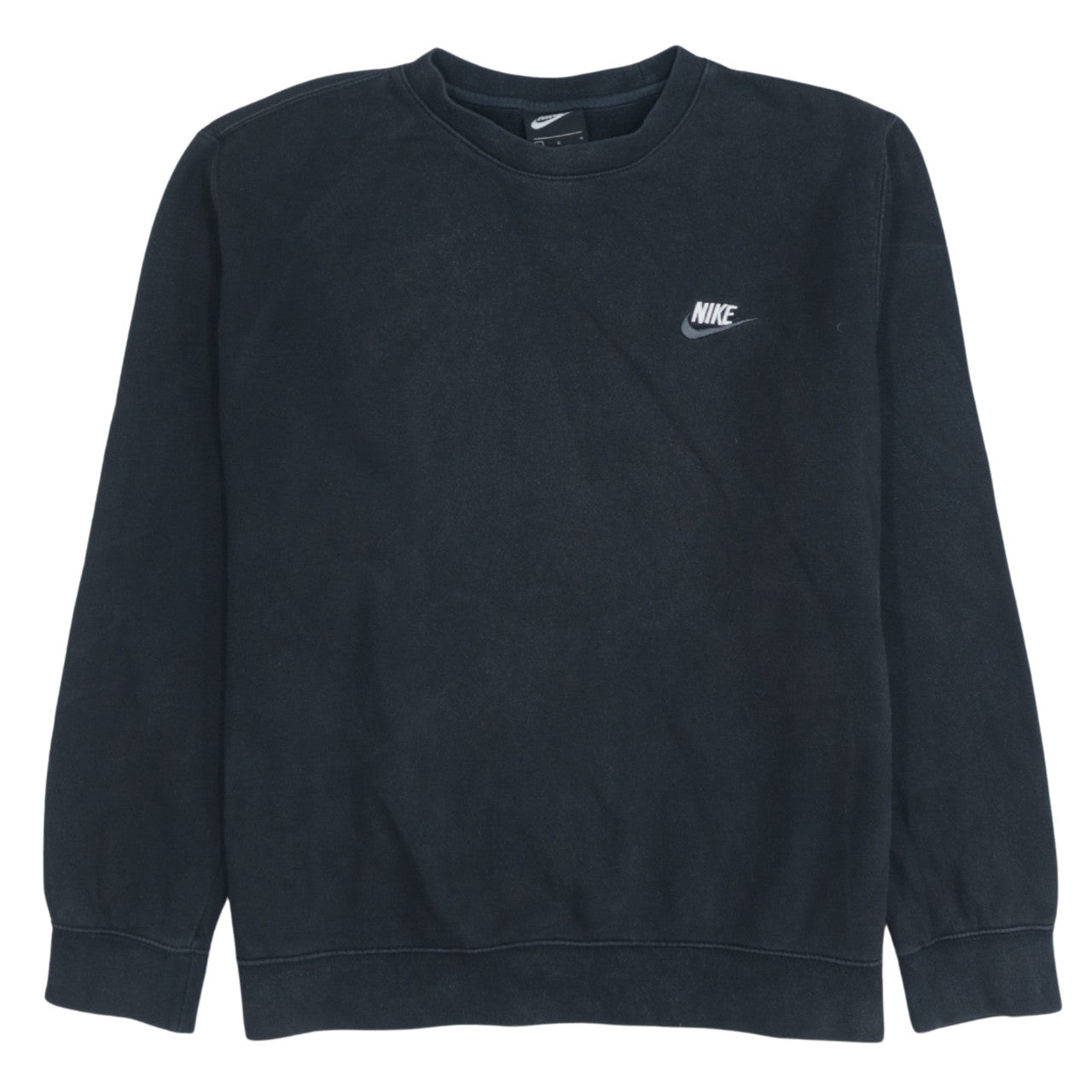 Nike Men’s Black L Pullover Sweatshirt Crew Neck Sportswear