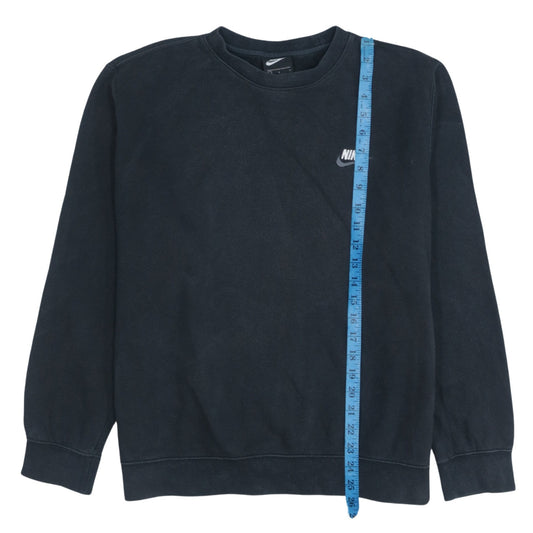 Nike Men’s Black L Pullover Sweatshirt Crew Neck Sportswear